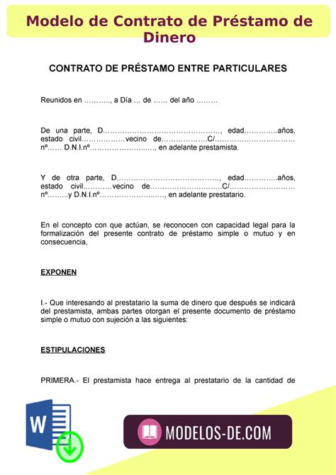 persona particular que preste dinero|Préstamo entre particulares desde el extranjero